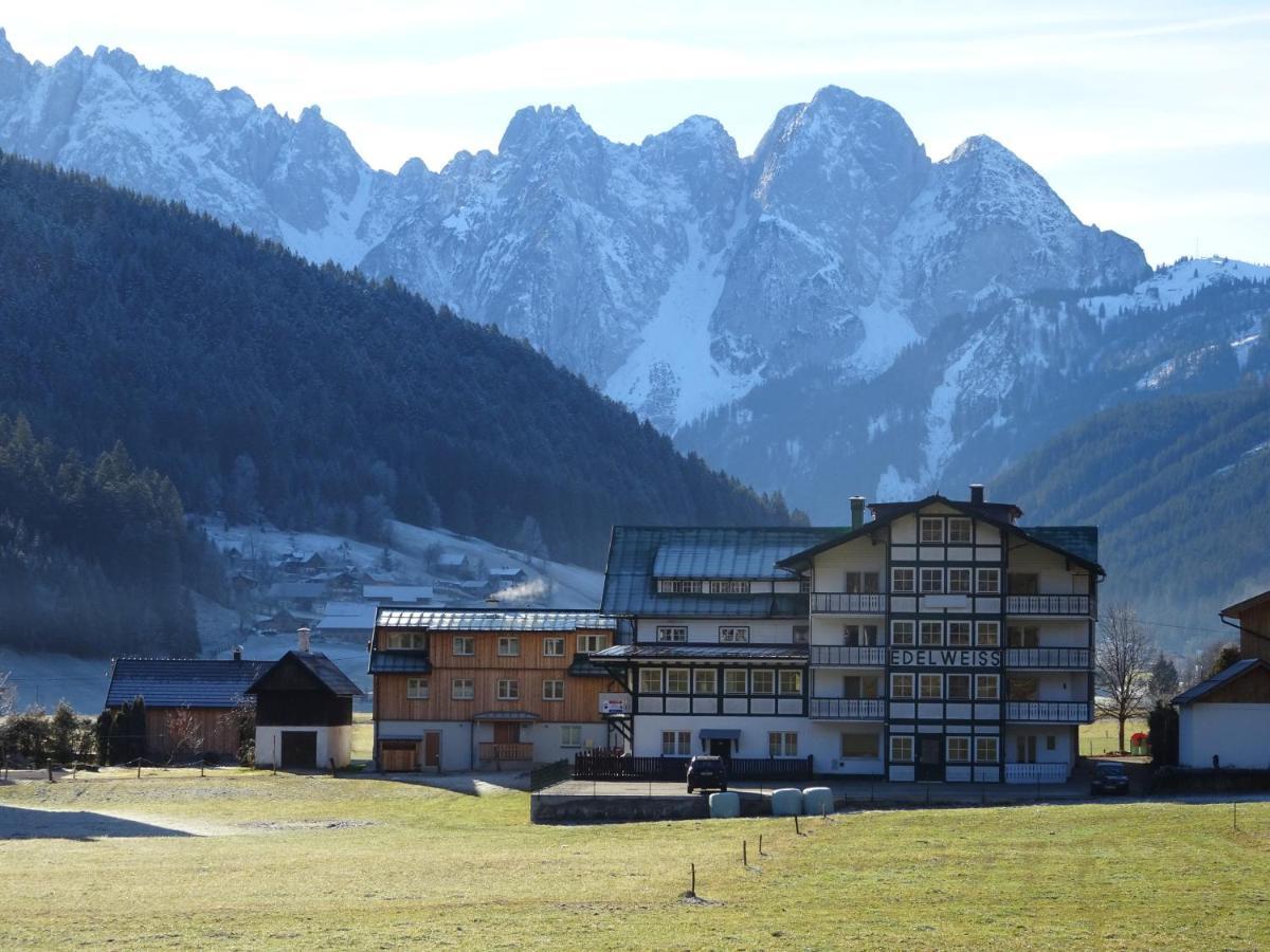 Apartmenthaus Edelweiss in Gosau Exterior foto