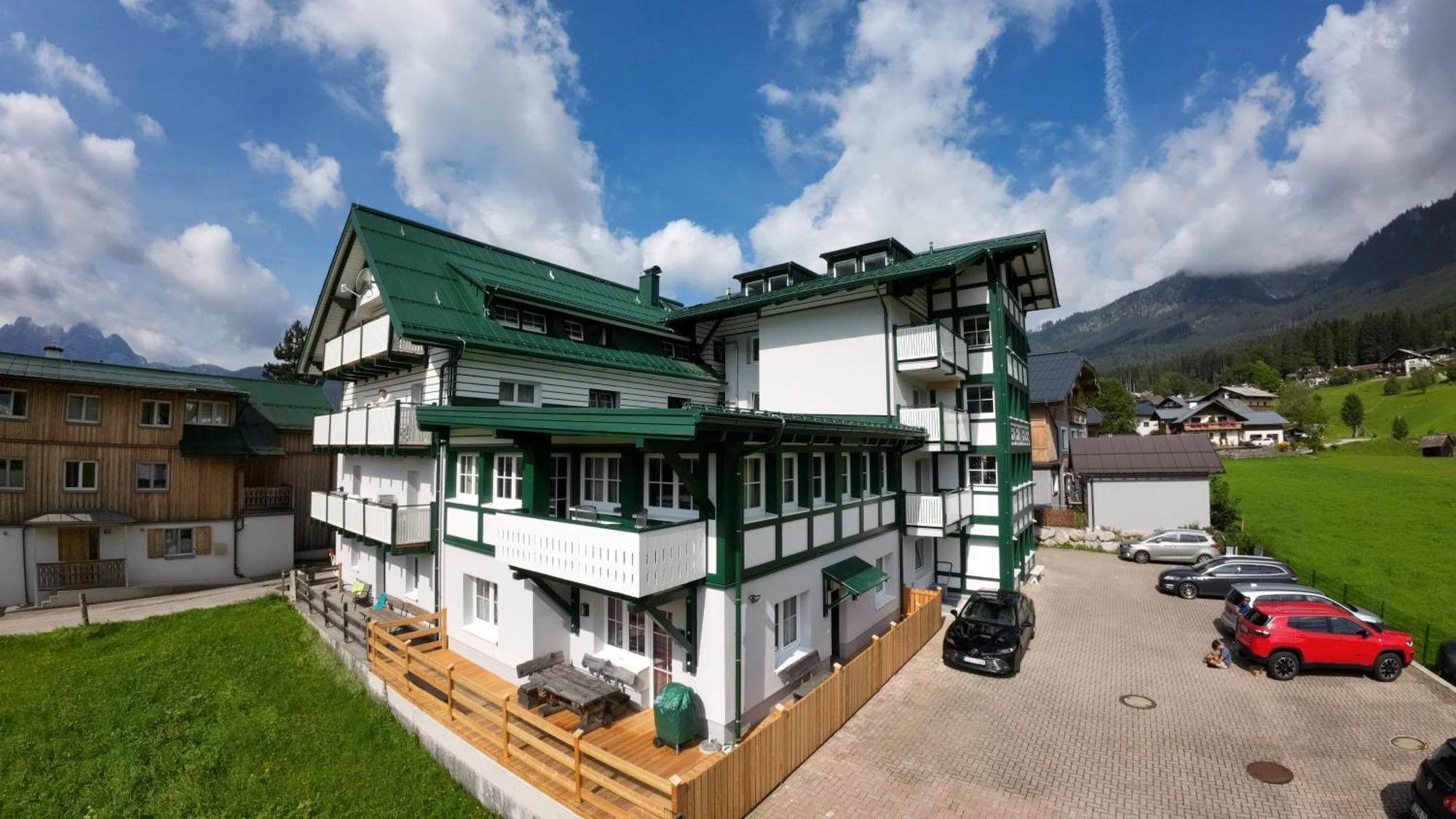 Apartmenthaus Edelweiss in Gosau Exterior foto